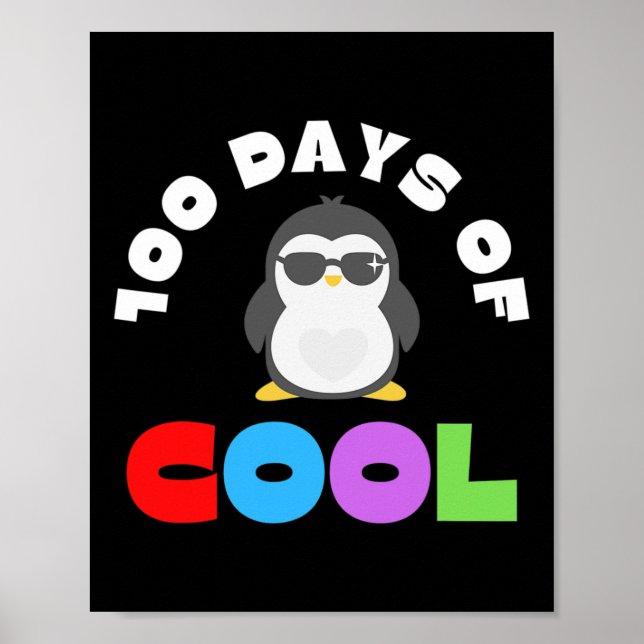 Coola, hundra dagar 100 skoldagar poster (Framsidan)