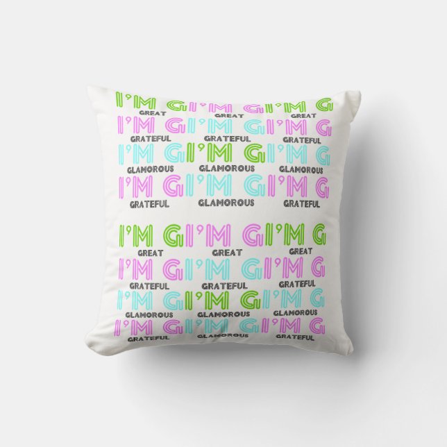 Coola I är G 2-sidig fyllning Kudde (Framsida)