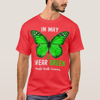 Coola I Bära Grönt för medvetandegrad om psykisk h T Shirt