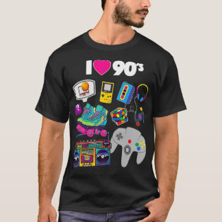 Coola I Heart Kärlek 90s T Shirt