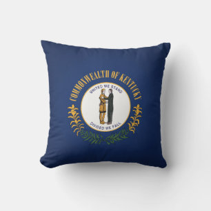 Coola i Kentucky Flagga Kudde