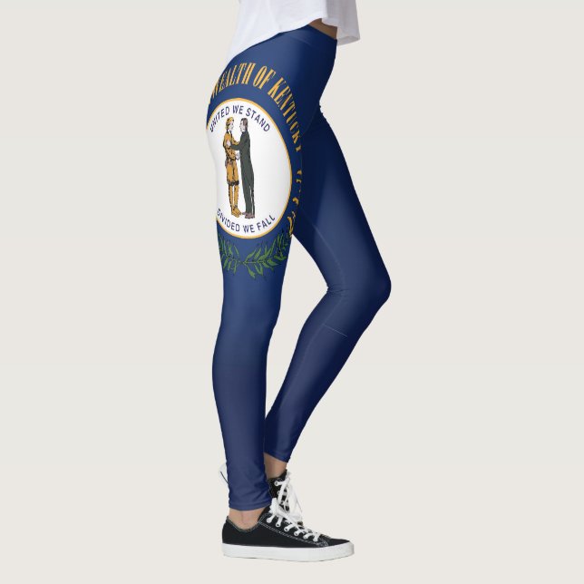 Coola i Kentucky Flagga Mode Leggings (Höger)