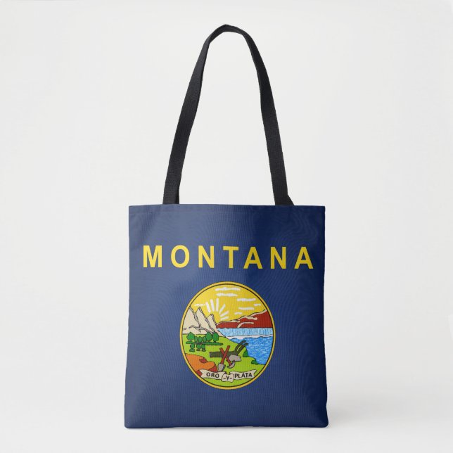 Coola i Montana Flagga Mode Tygkasse (Framsida)