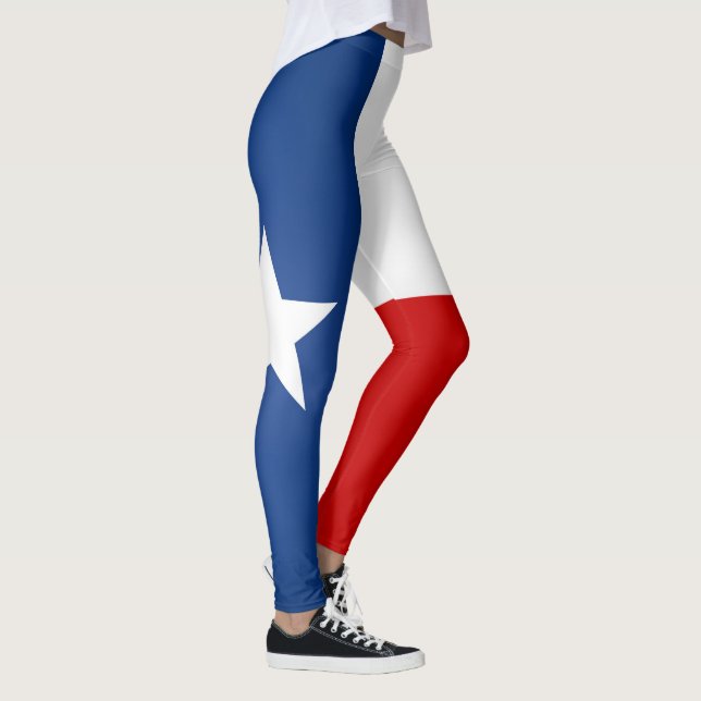 Coola i Texas Flagga Mode Leggings (Höger)