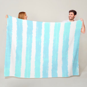 Coola Ice Blue Shimmer Watercolor Fleecefilt