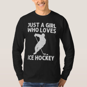 Coola Ice Hockey for Girls Kid Goalie Hockey Playe T Shirt