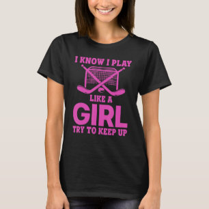 Coola Ice Hockey for Women Girls Fält Hockey Team T Shirt