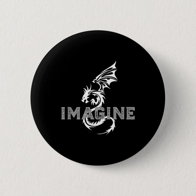 Coola Imagine Tattoo Dragon Knapp (Framsida)