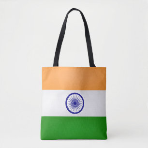 Coola Indien Flagga Mode Tygkasse