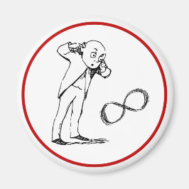 Coola Infinity Symbol Philosophical Magnet