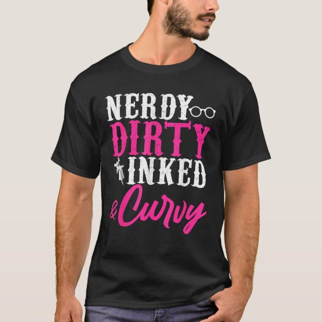 Coola Inked Tatt T Shirt (Framsida)