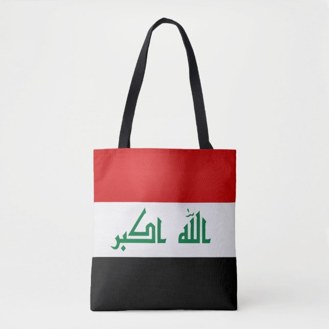 Coola Irak Flagga Mode Tygkasse (Framsida)