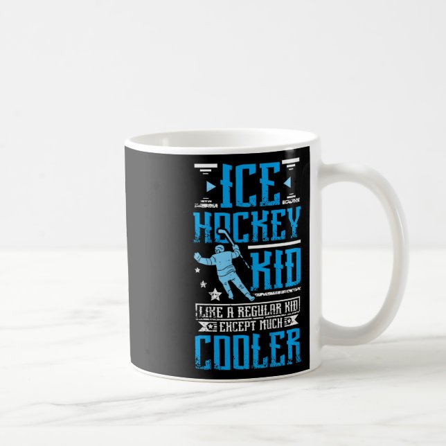 Coola ishockeykillen  kaffemugg (Höger)