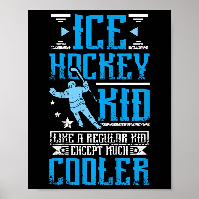 Coola ishockeykillen  poster (Framsidan)