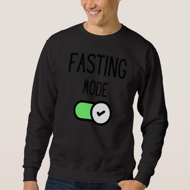 Coola Islamic Fasting Ramadan Karim Quote Fasting  Lång Ärmad Tröja (Framsida)