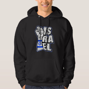 Coola Israel Flagga stolt Israel Flagga Flagga Isr Hoodie
