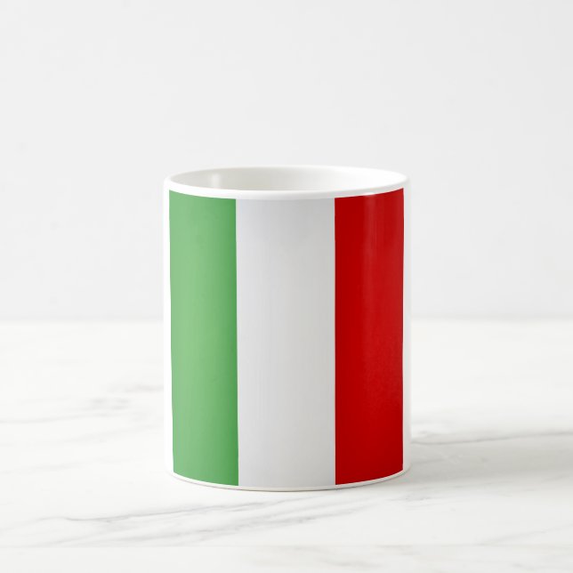 Coola Italienska Flagga Kaffemugg (Center)