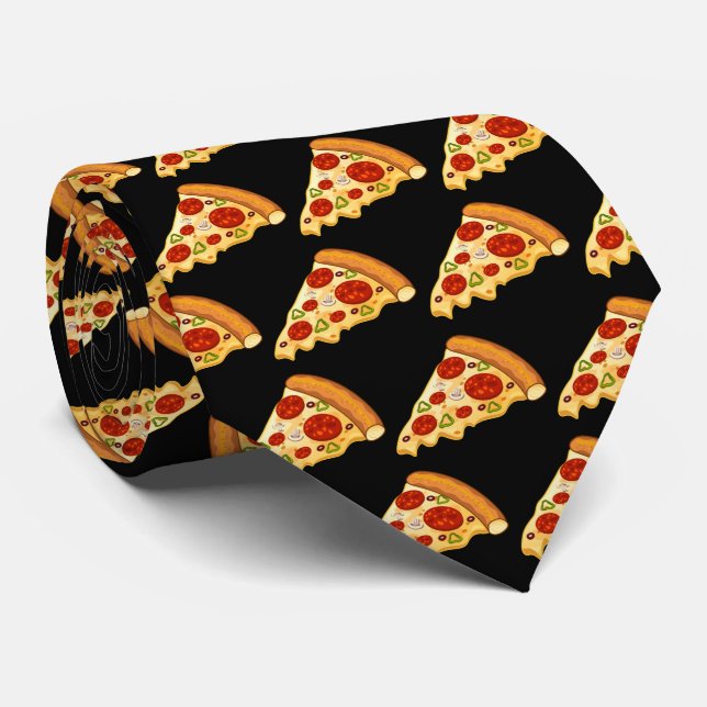 coola Italienska pizzageriet mönster  Slips (Rullad)