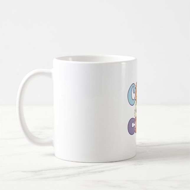Coola IVF Klubb IVF Mamma Pappa Överföringsdag Sur Kaffemugg (Vänster)