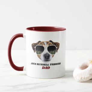 Coola Jack Russell Terrier Pappa Fars dag Hundar Mugg