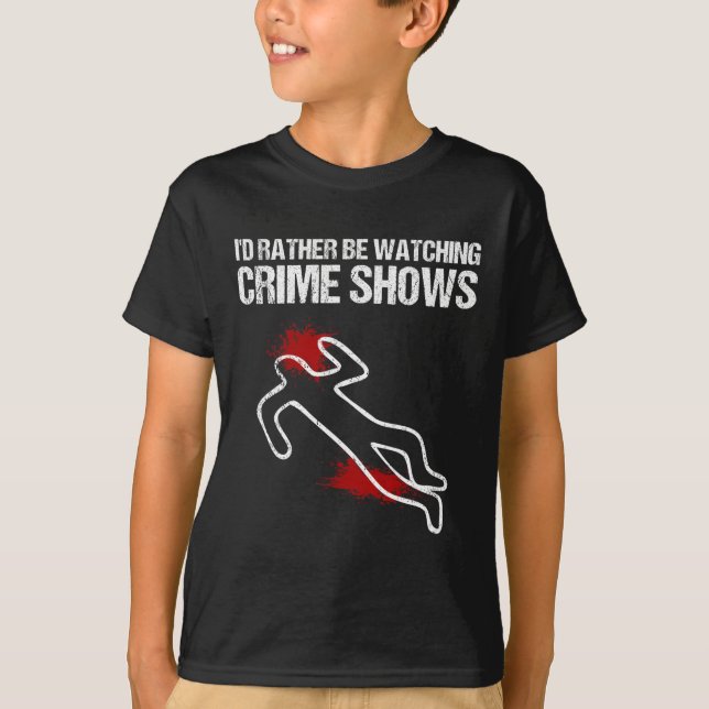 Coola jag hellre skulle titta på brotten... t shirt (Framsida)