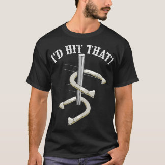 Coola jag Slått den där konstiga Horseshoe Pitchin T Shirt