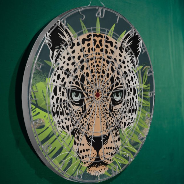 Coola Jaguar Amazon vild animal Darttavla (jaguar dart board)
