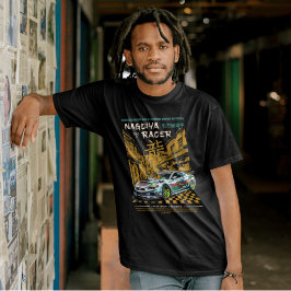 Coola japanese racer Graphic-grafik för bil älskar T Shirt