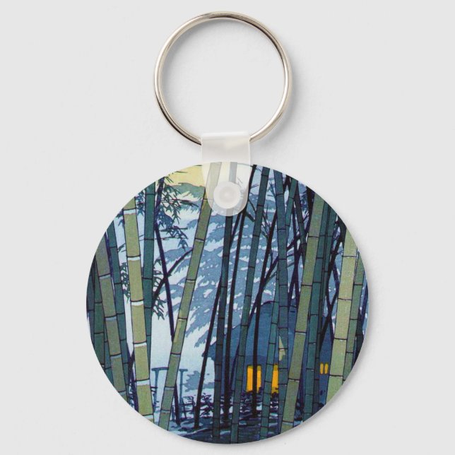 Coola japanese Shiro Kasamatsu Bamboo Tidigt Summe Nyckelring (Framsida)