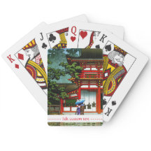 Coola japansk klassisk Kasuga-regnshrine