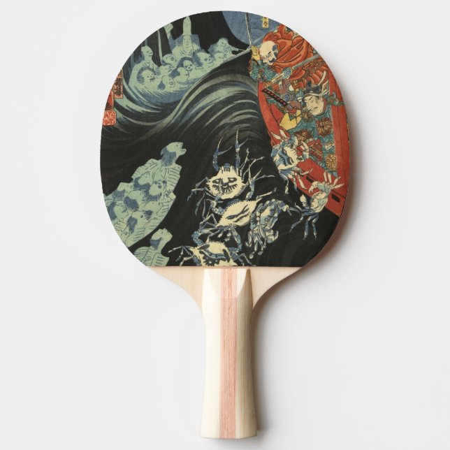 Coola Japanskt Ghost Attack Pingisracket (Framsidan)