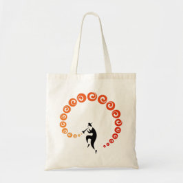 Coola Jazz Trumpet Music Gult Orange Tygkasse
