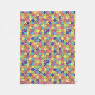 Coola Jigszawa Puzzle Fleecefilt