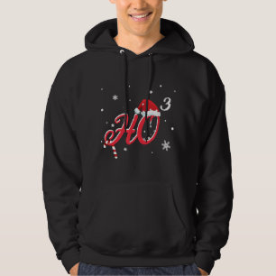 Coola jul HO-3 Santa Hat Funny Hoodie