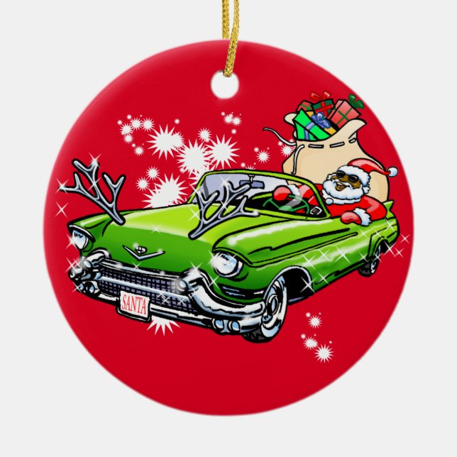 Coola jul! julgransprydnad keramik (Framsidan)