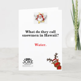 Coola Jul Pappa Joke Helgkort