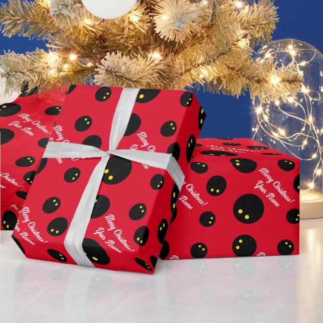 Coola Julafton Papper för squash-spelare Presentpapper (Helgdagar)