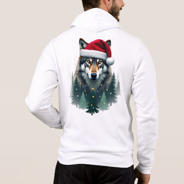 Coola julfesten för prärievargar t shirt (Baksida)