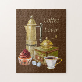 coola kaffe älskare lägger till pusselpussel för t pussel