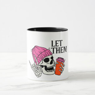 Coola kaffe mugg "Låt dem"