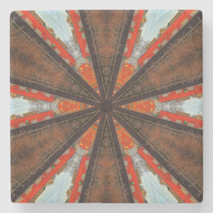 Coola Kaleidoscope-vy för industrin Stenunderlägg