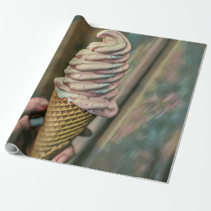 Coola kall frysa glass presentpapper