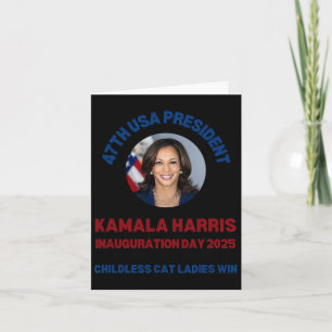 Coola Kamala Harris 2024 Invigningsdag Win Natio Kort