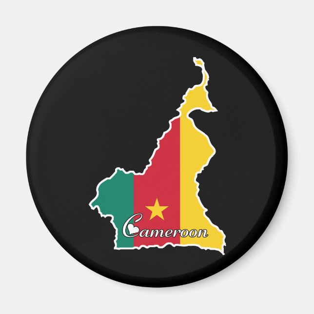 Coola Kamerun Magnet (Framsidan)