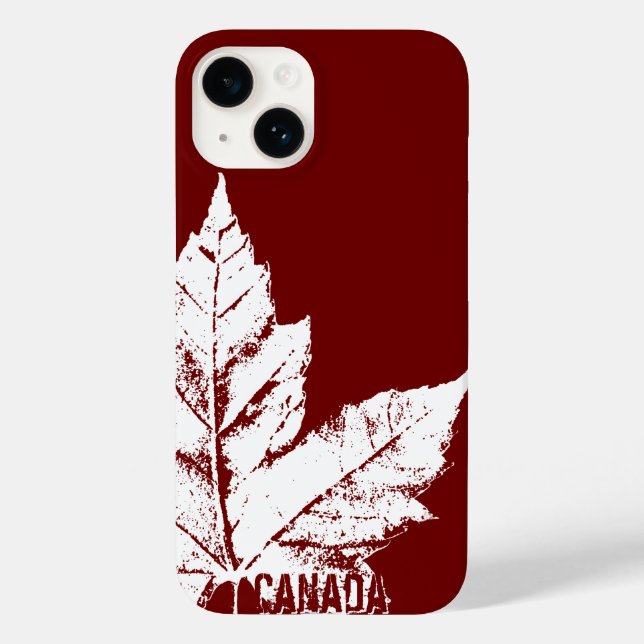Coola Kanada iPhone 6 fodral Canada Maple Löv Gift (Baksida)