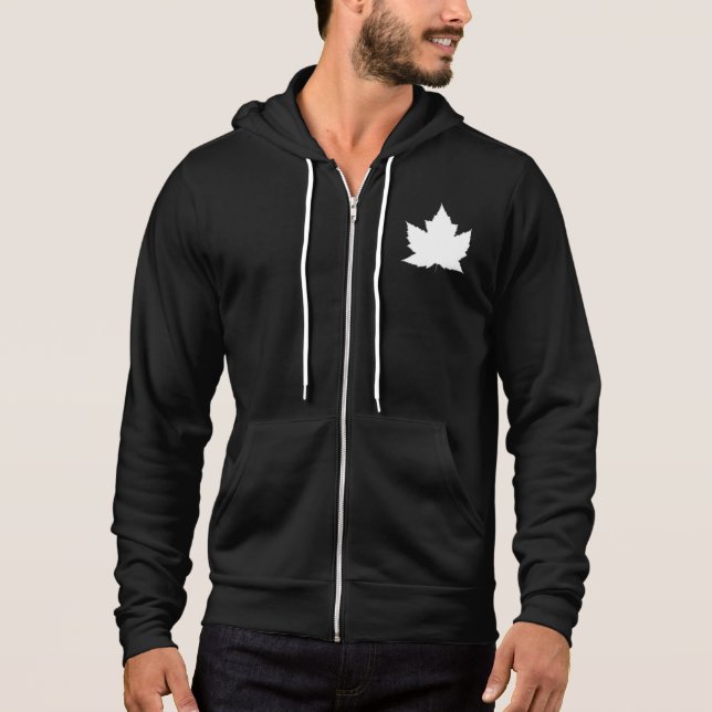 Coola Kanada Jacka Manar Kanada Souvenir Joggare Tee (Framsida)