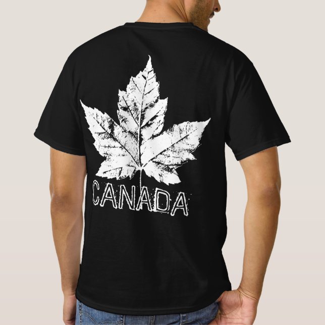 Coola Kanada Tröjor Kanada Souvenir T-Shirts (Baksida)