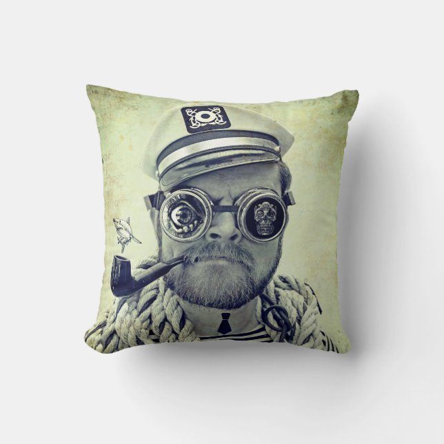 Coola kapten Pillow! Kudde (Framsida)