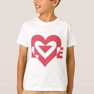 Coola Kärlek Graphic, Cherry Rosa T-shirt