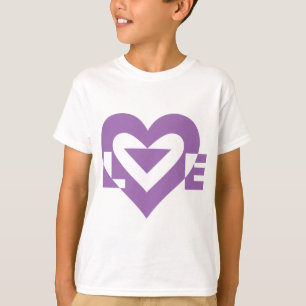 Coola Kärlek Graphic, Lila Tee